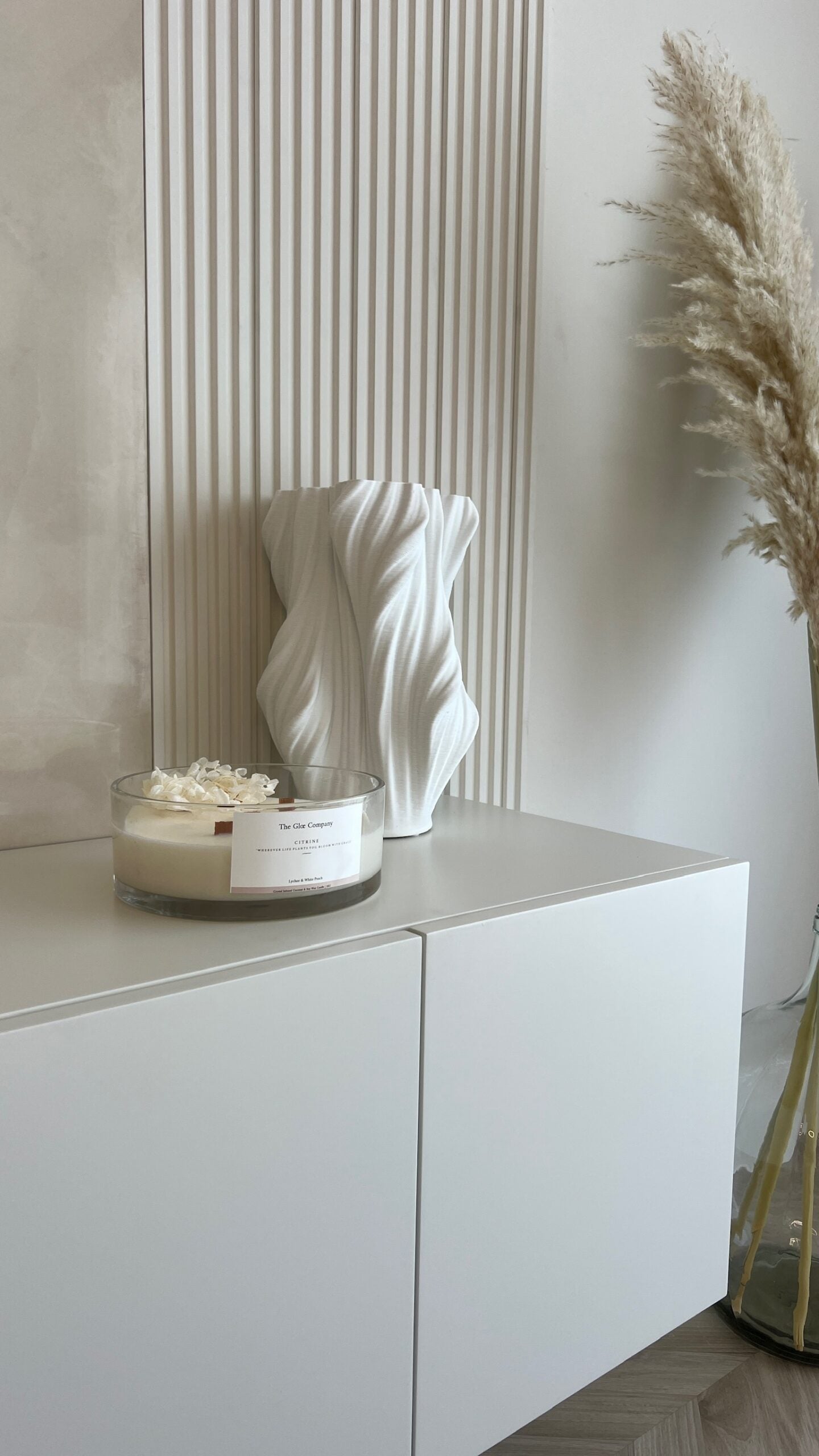 Lana Floating Media Cabinet