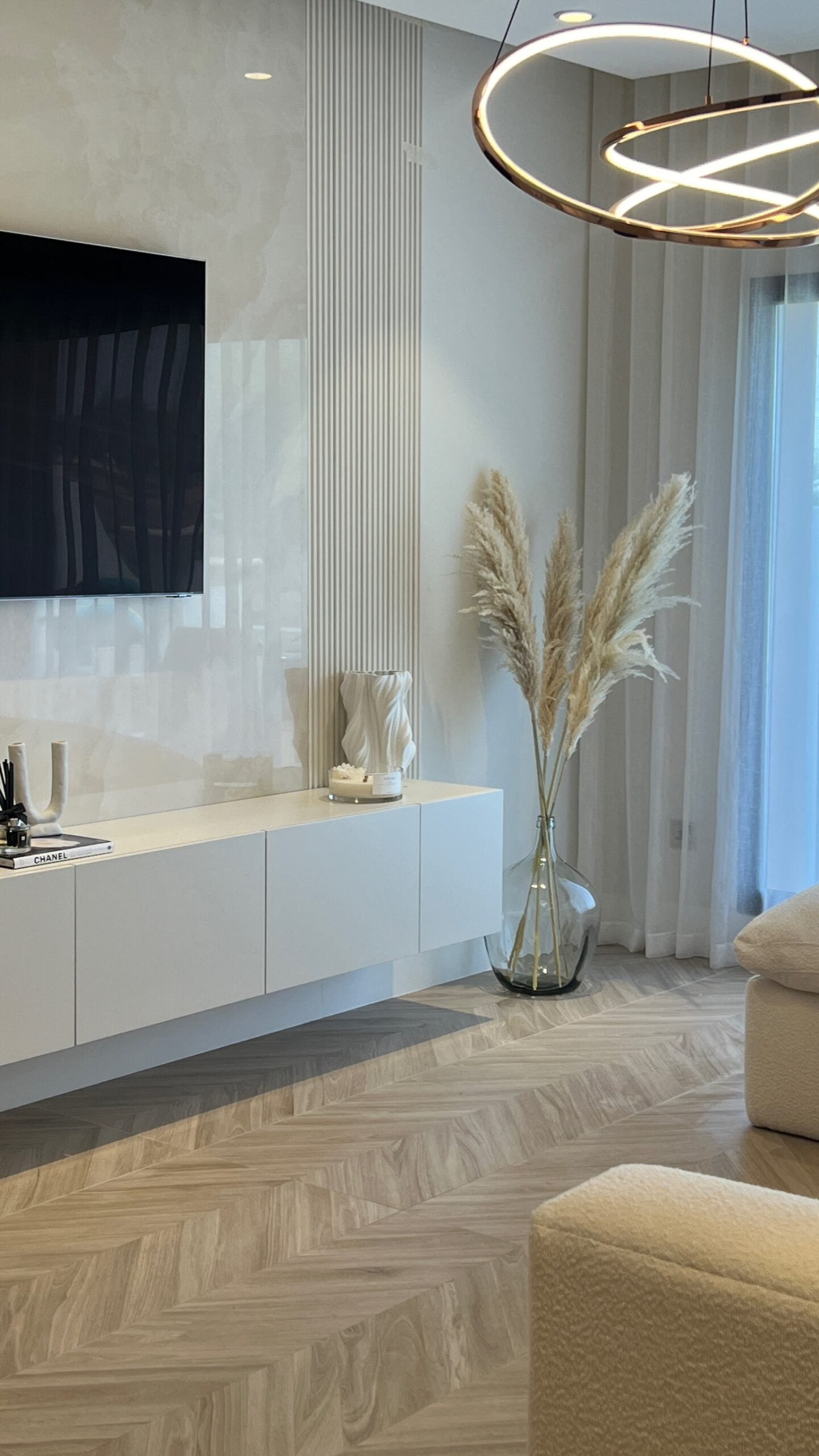 Lana Floating Media Cabinet