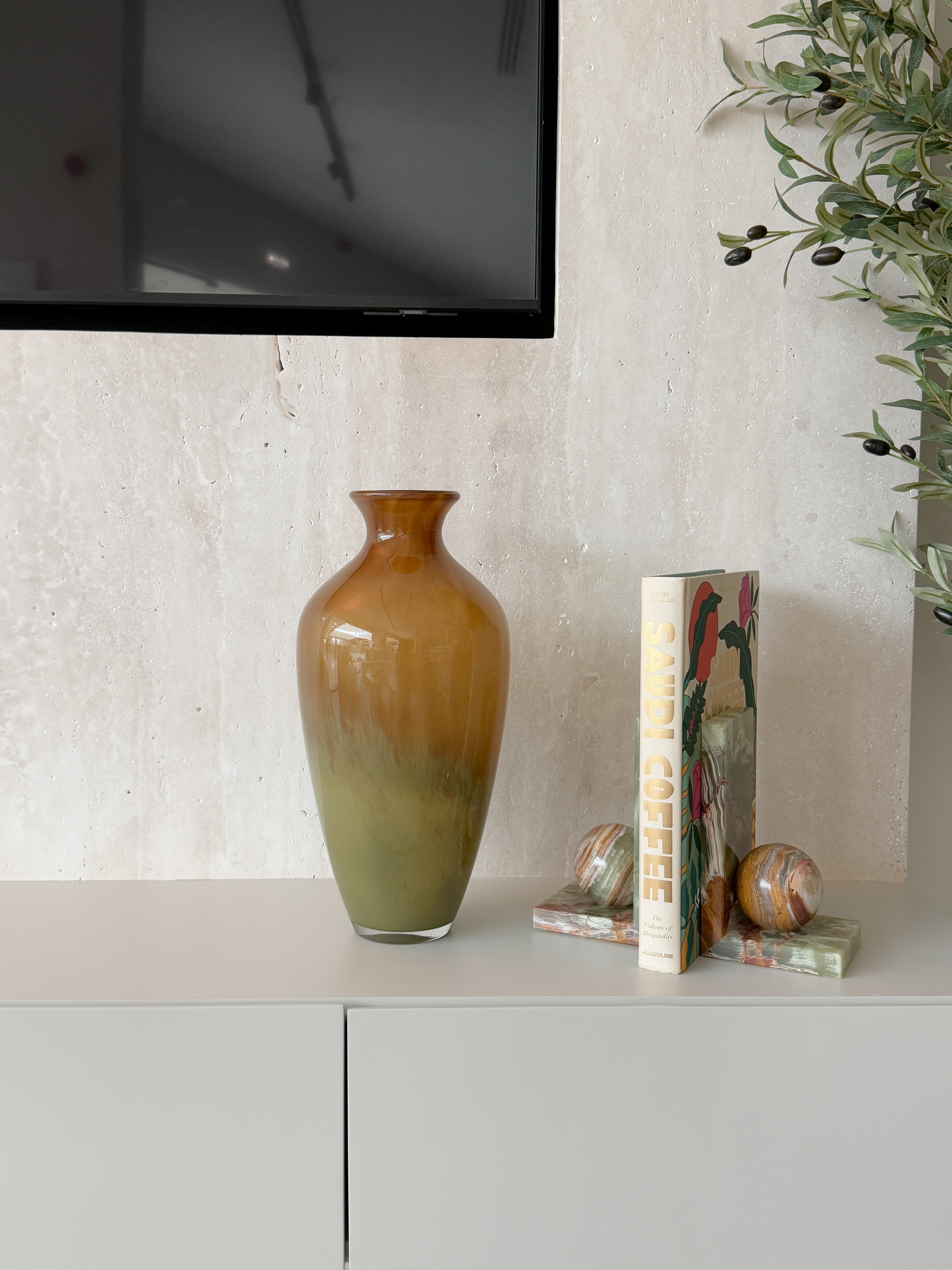 Amber Vase