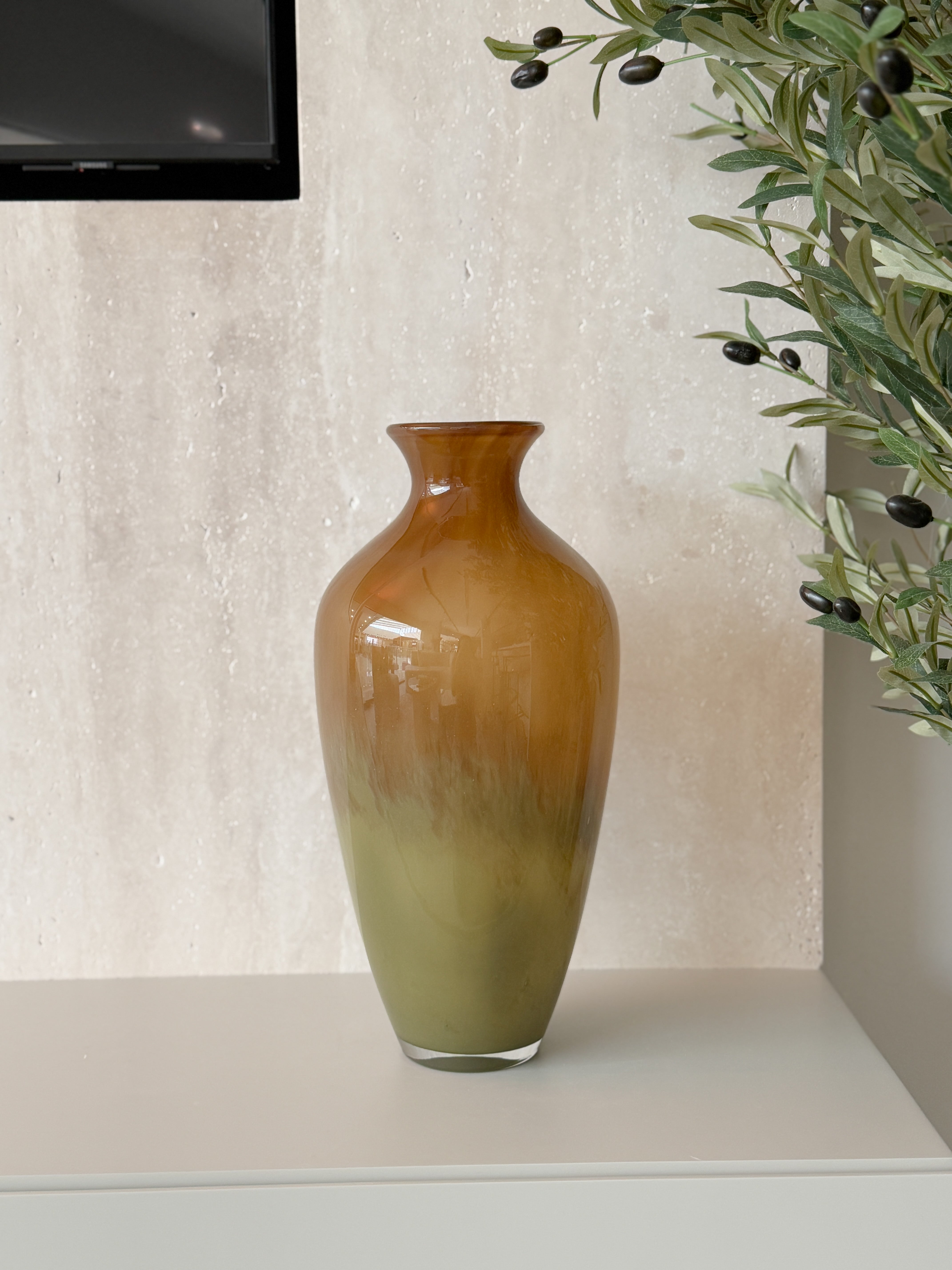 Amber Vase