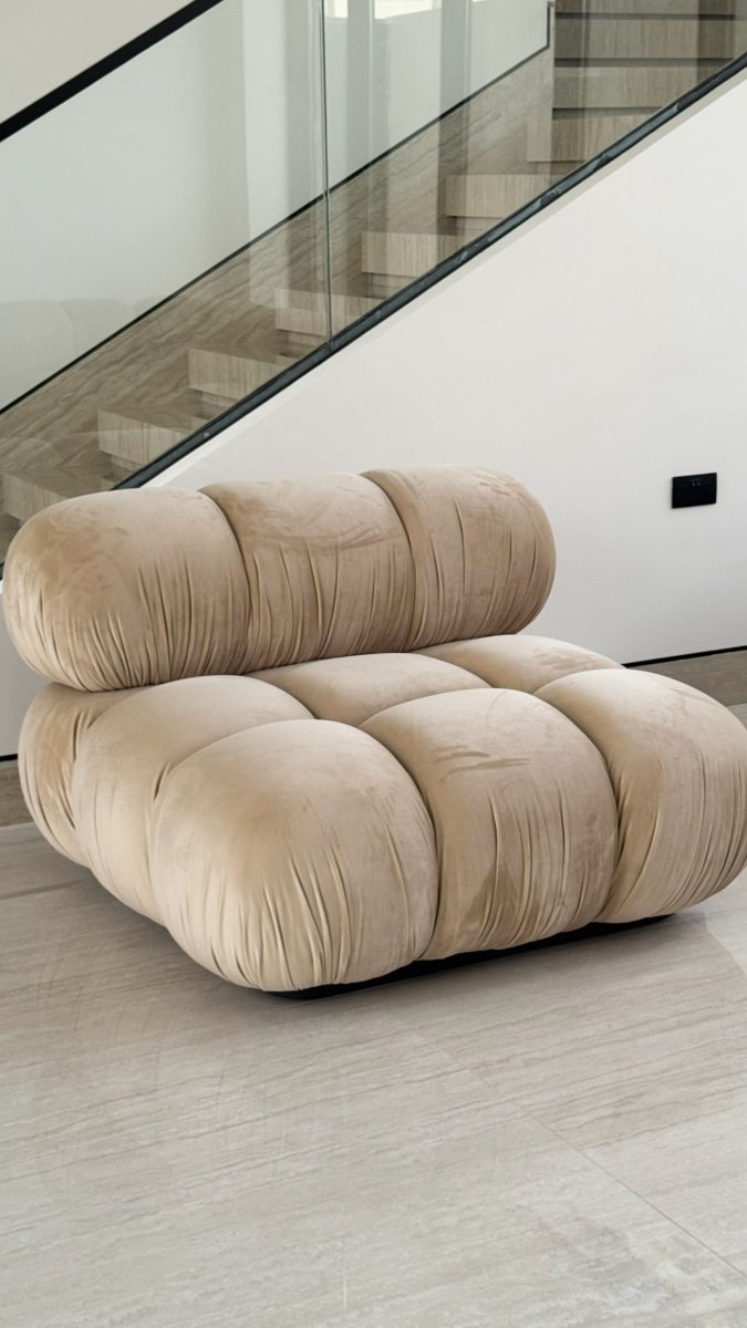 Luna Puff Lounge Chair - PalmLiving Dubai
