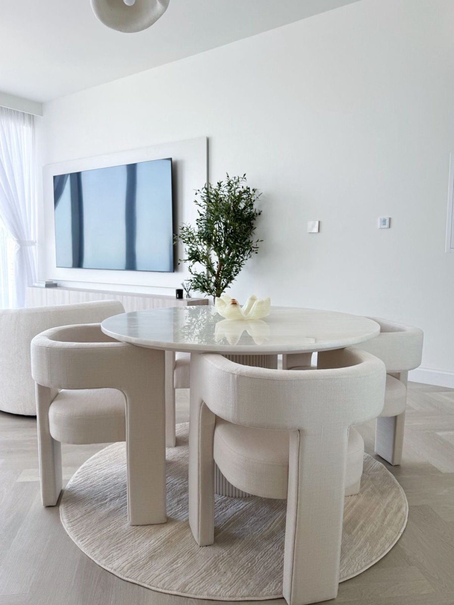 Tyler Round Royal Jade Dining Table - PalmLiving Dubai
