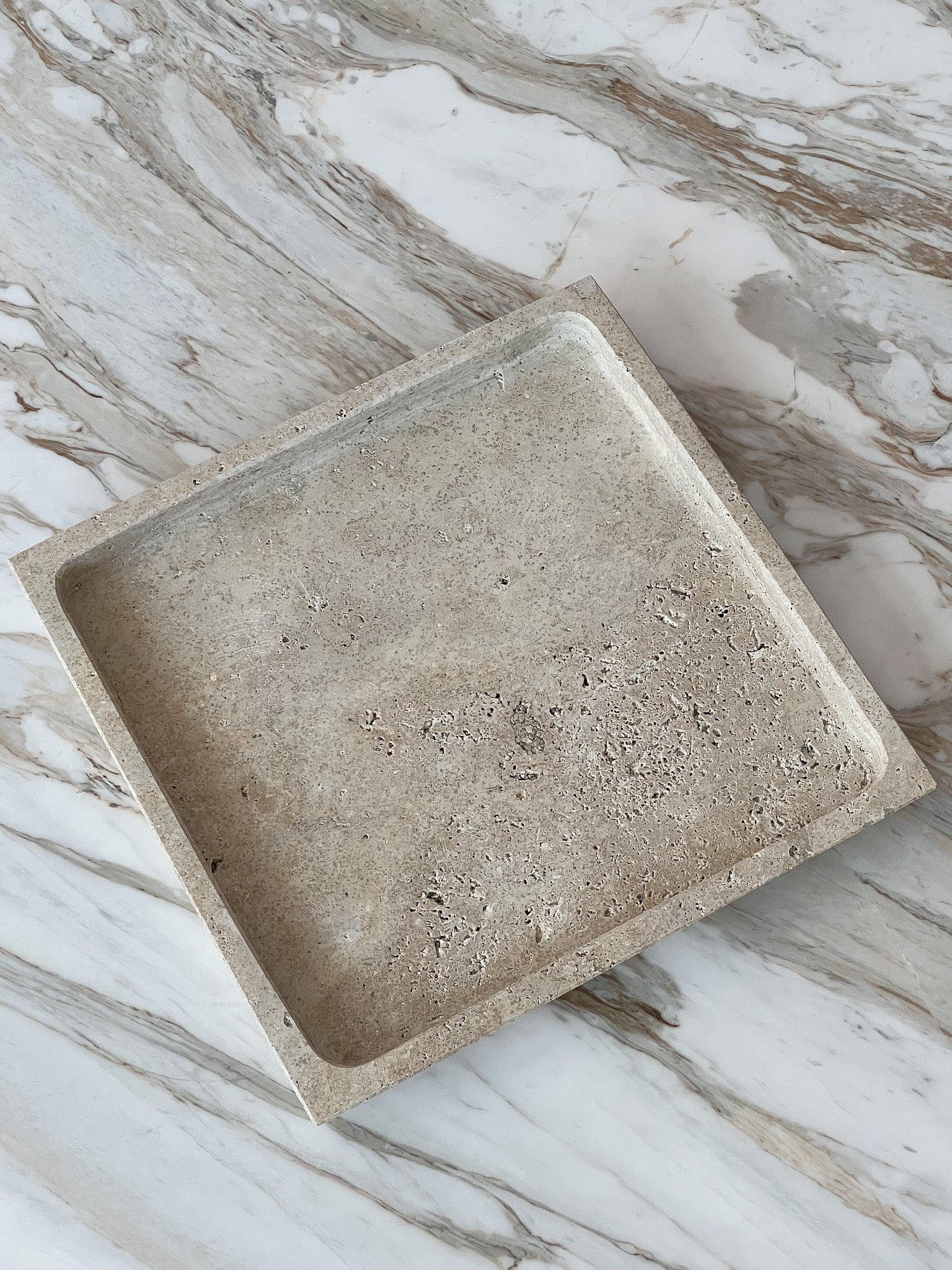 Tanya Travertine Tray