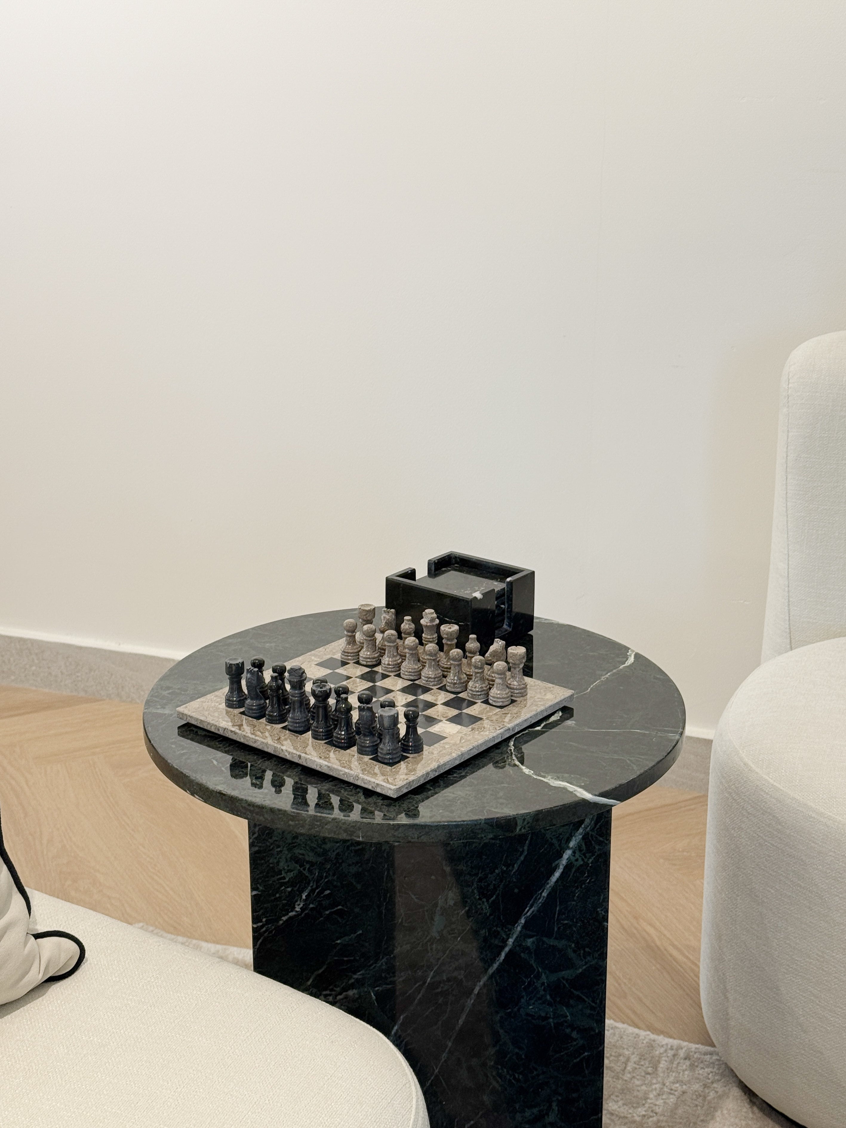 Ivy Oceanic & Black Marble Chessboard