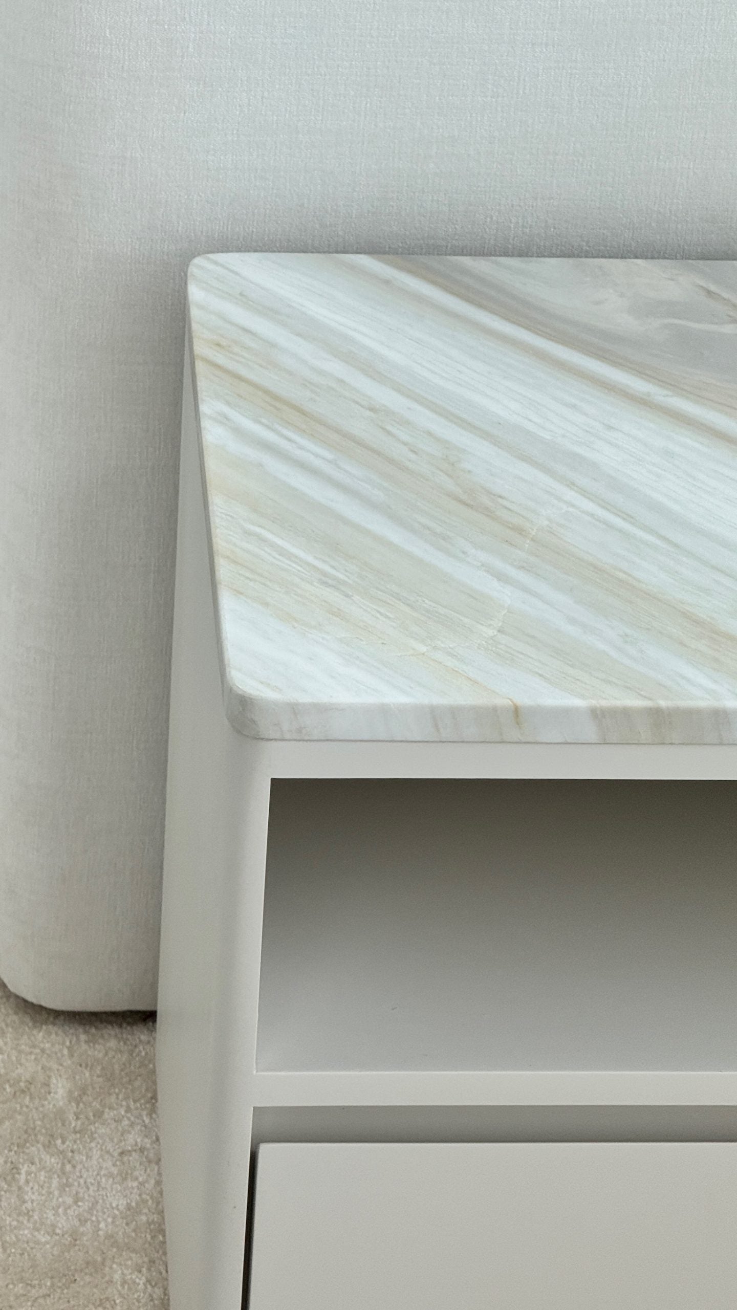 Florence Ajax Gold Marble Side Table