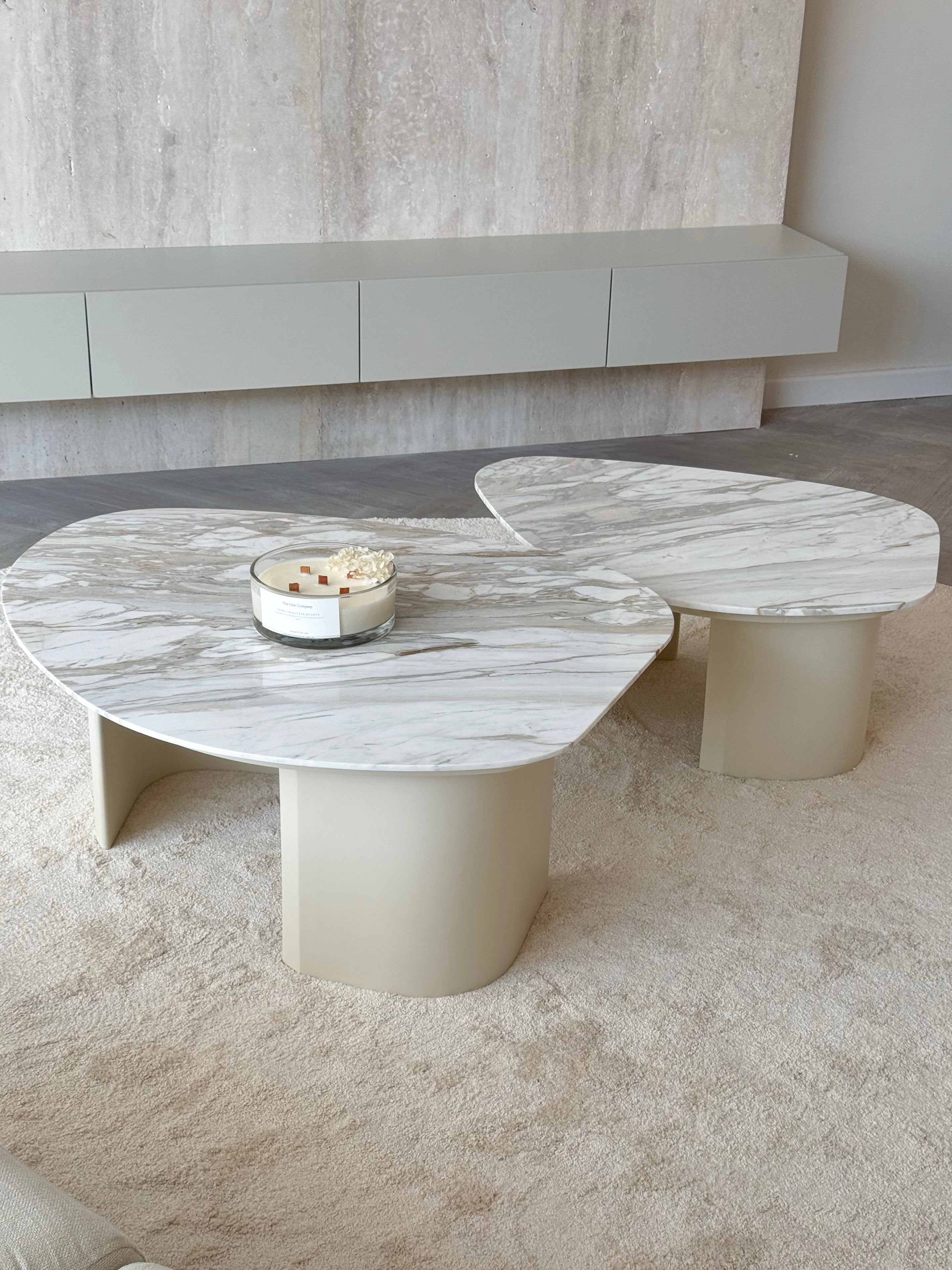 Ace Calacatta Nesting Coffee Table