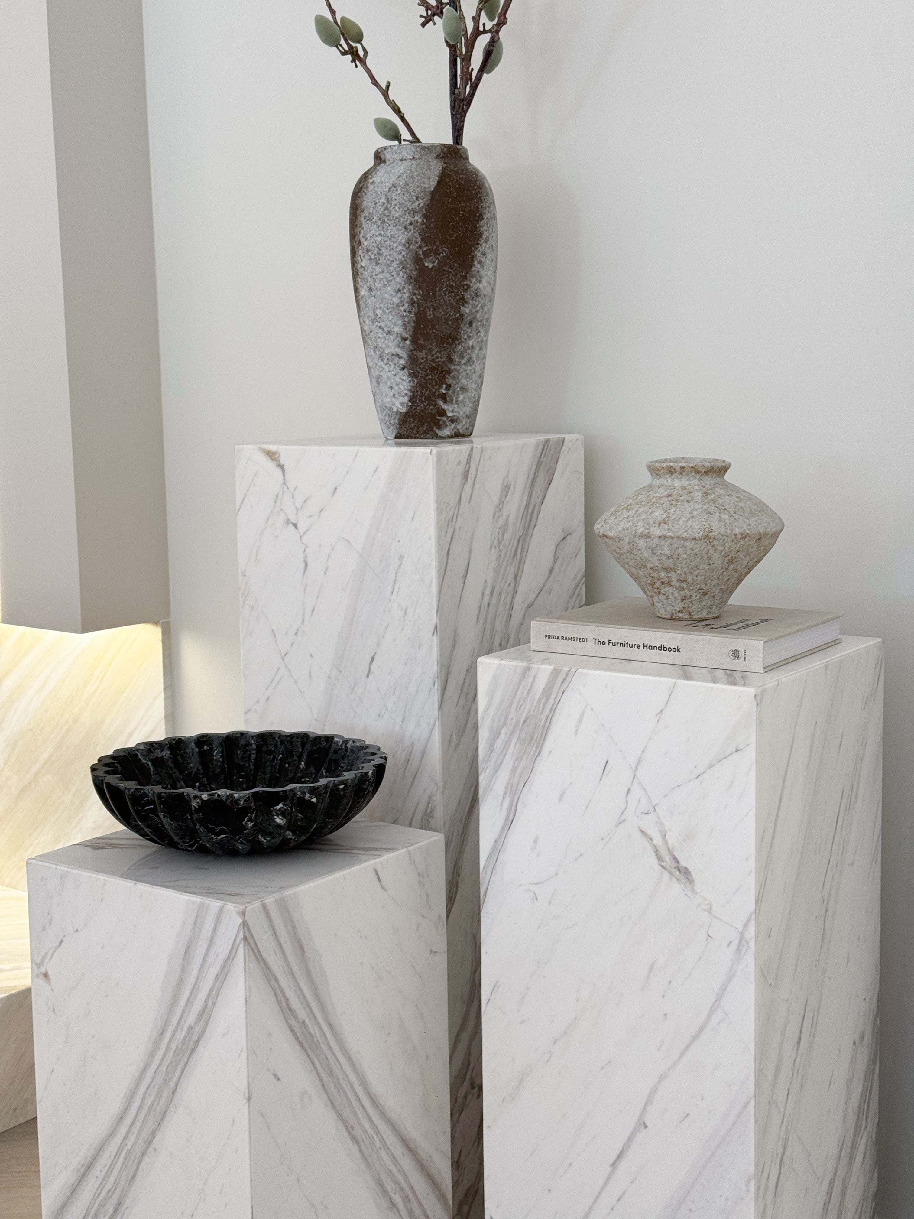 Bronte Marble Plinths