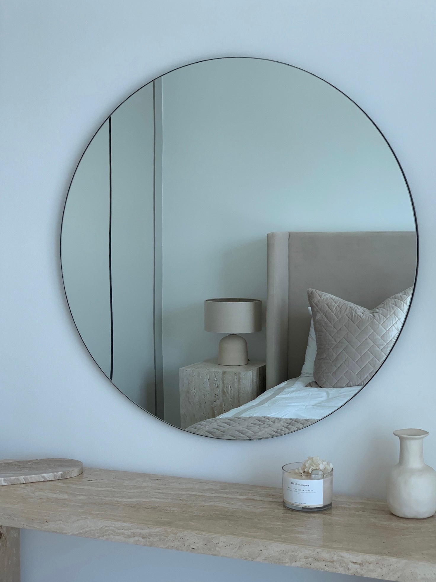 Darla Round Mirror