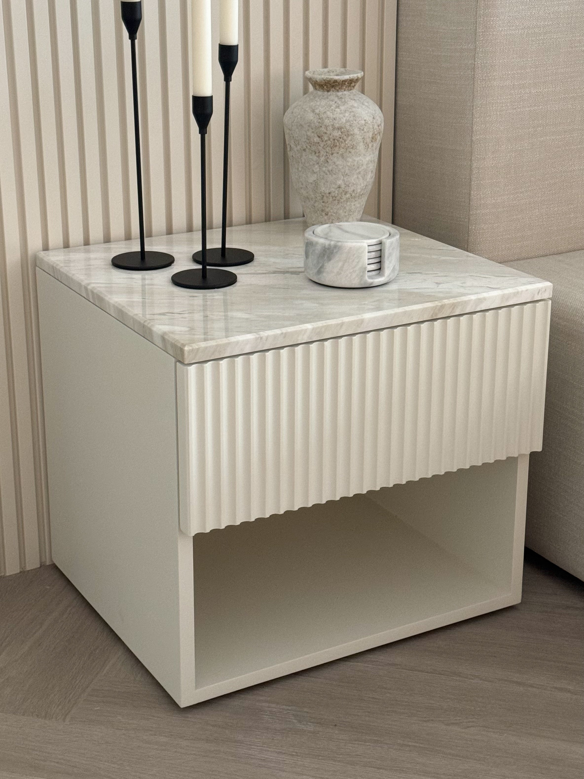 Shanyce Marble Side Table