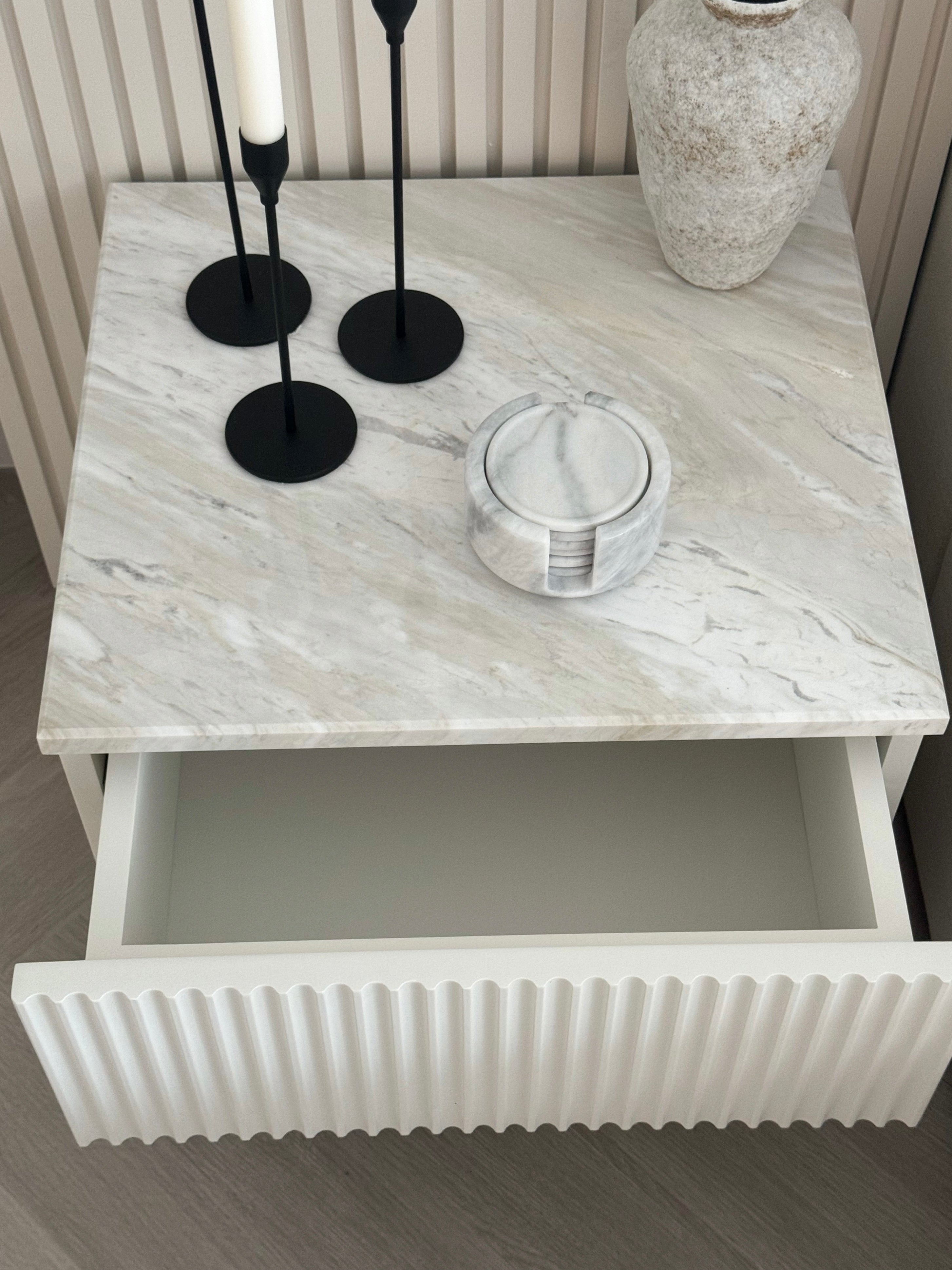 Shanyce Marble Side Table