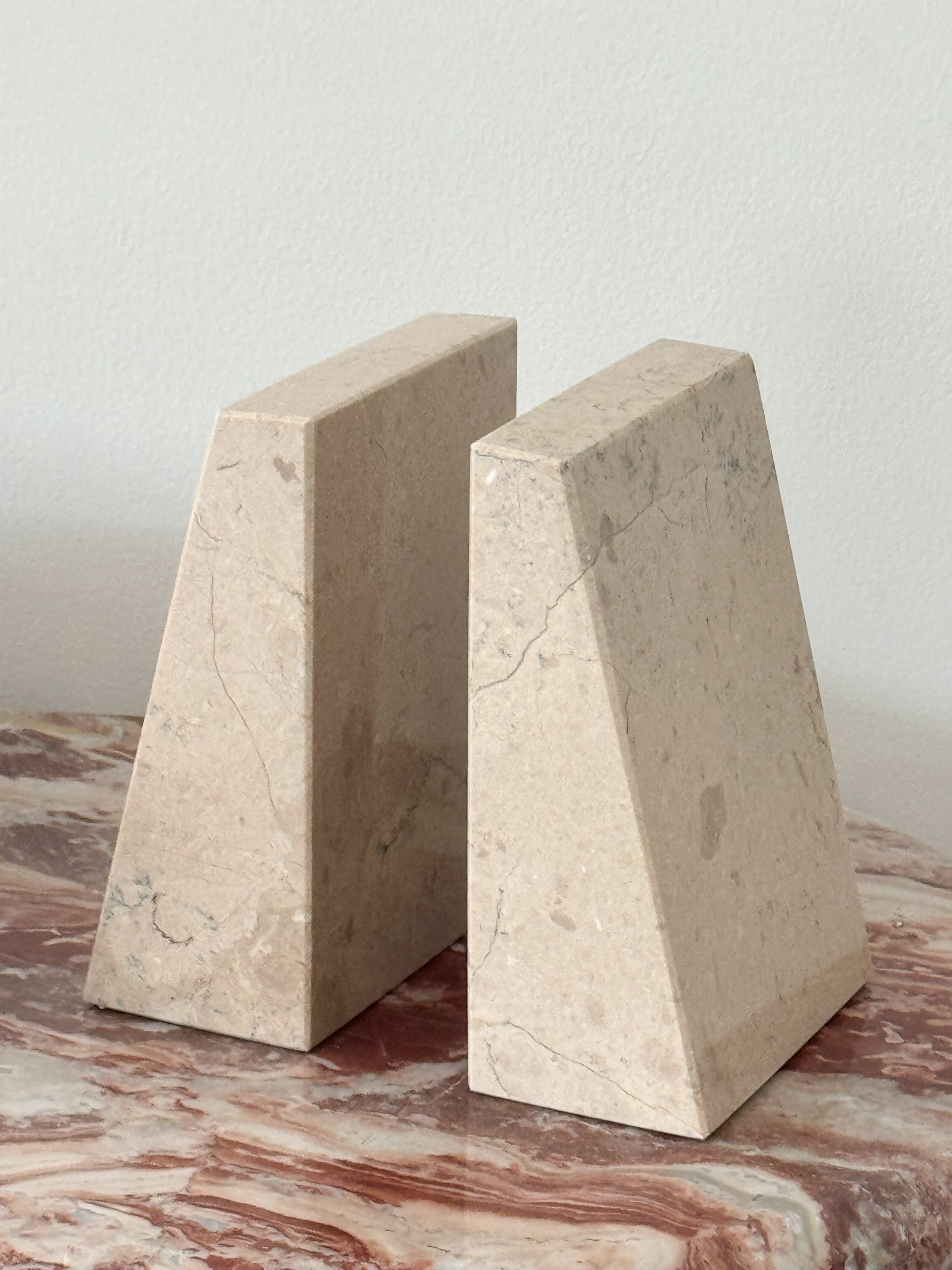 Rupert Marble Bookends