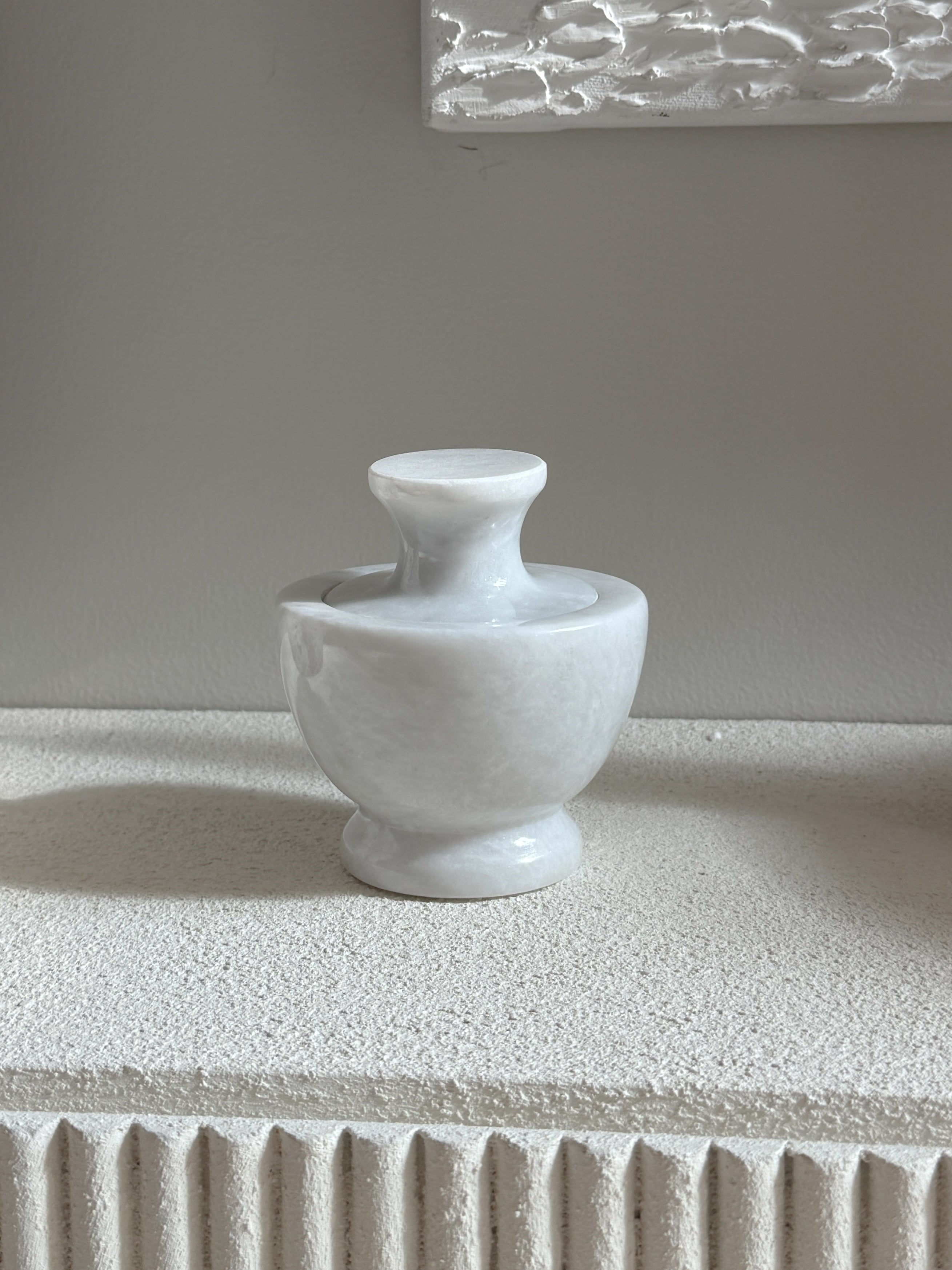 Elara Marble Shaving Bowl