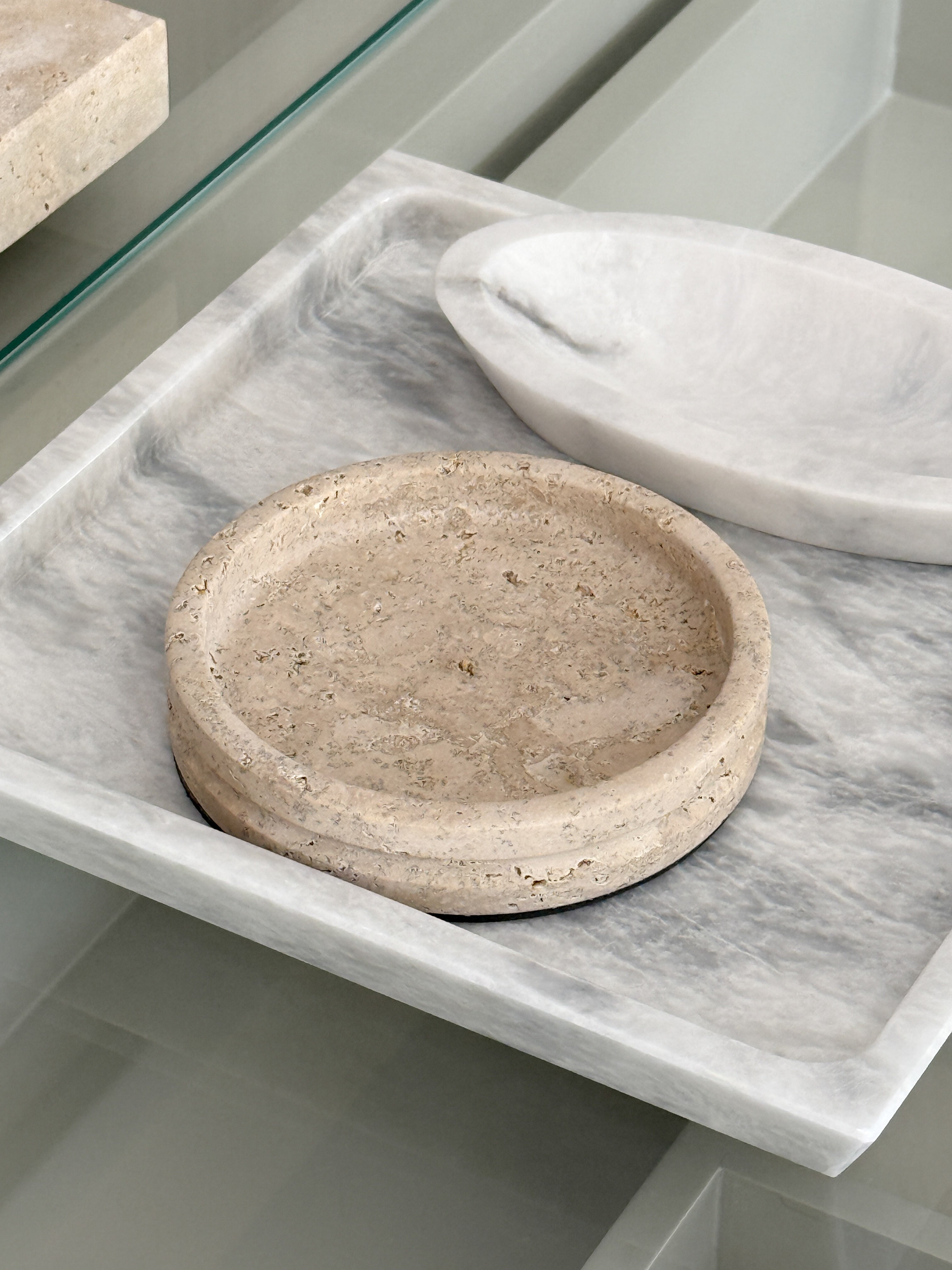Zola Round Jewelry Tray