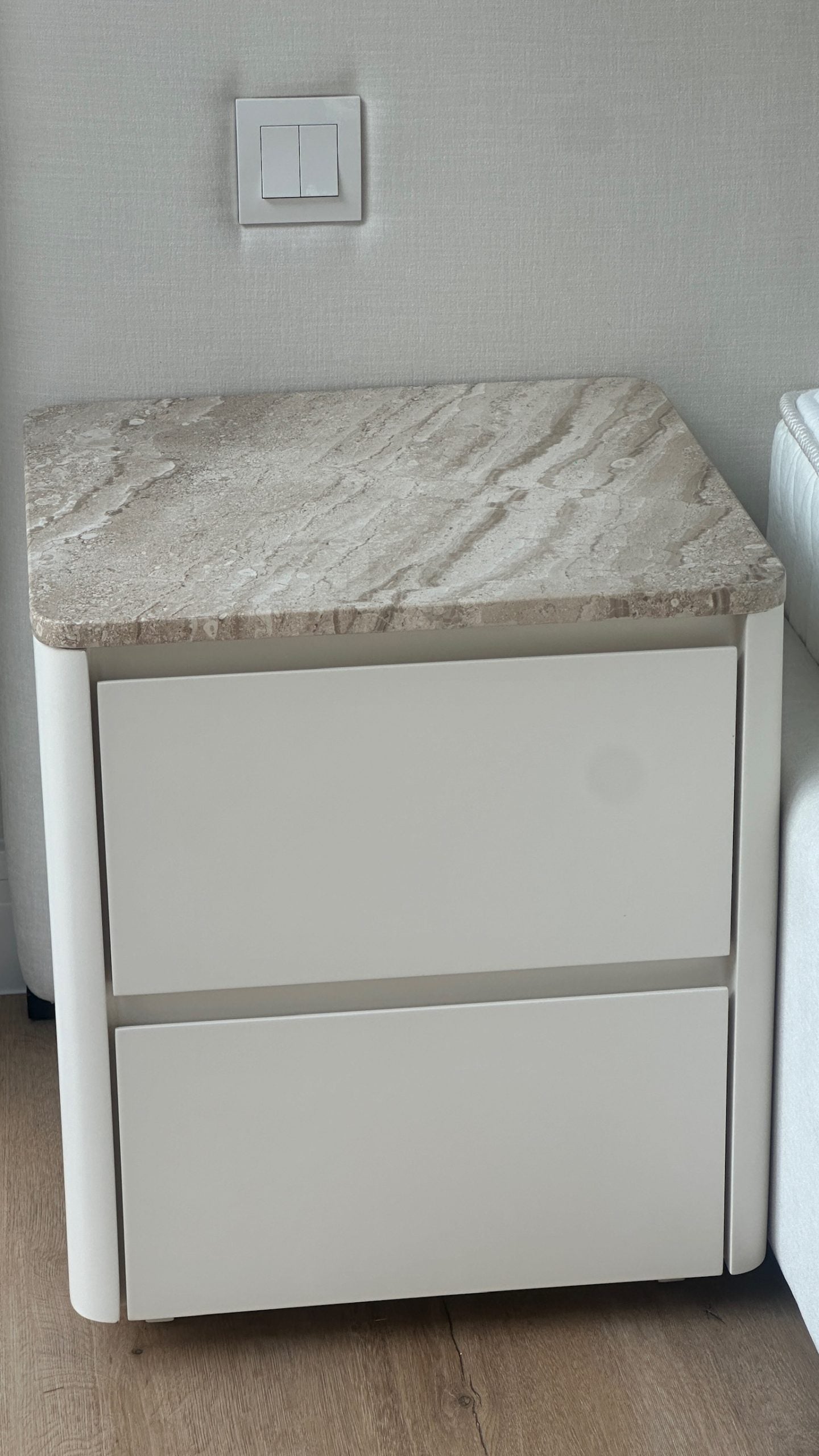 Perrie Marble Side Table