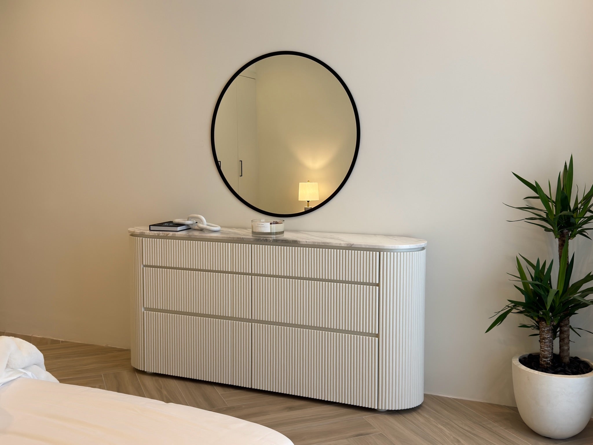 Kylie Calacatta Greek Chest of Drawers