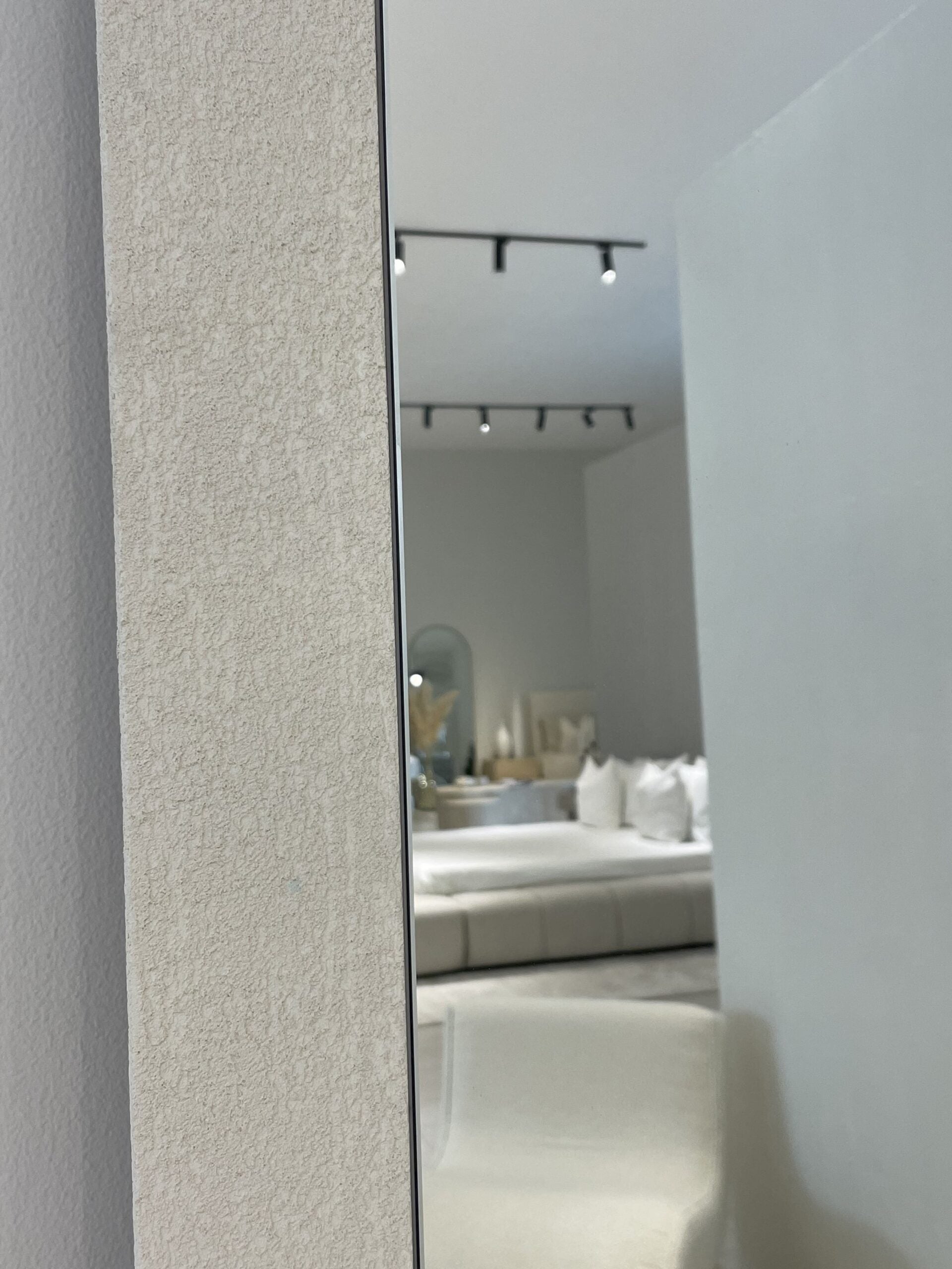 Theo Textured Paint Arch Mirror