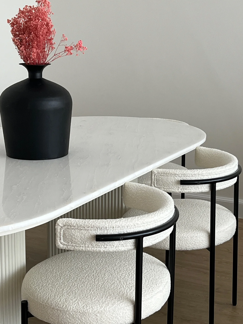 Zander Boucle Dining Chair