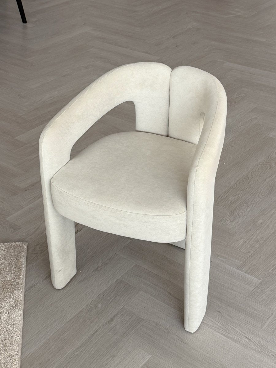 Andrea Curved Dining Chair - PalmLiving Dubai