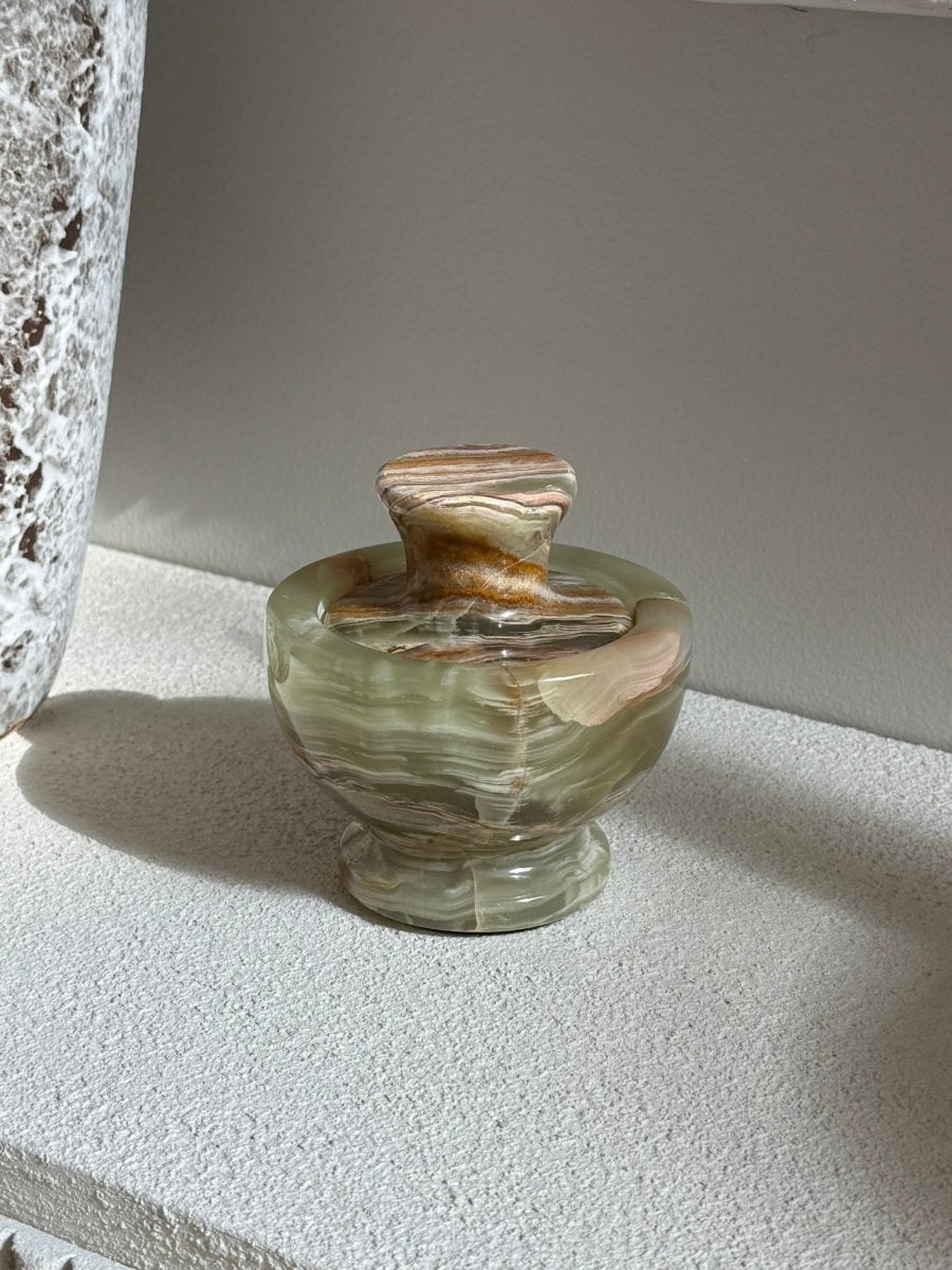 Elara Marble Shaving Bowl - PalmLiving Dubai