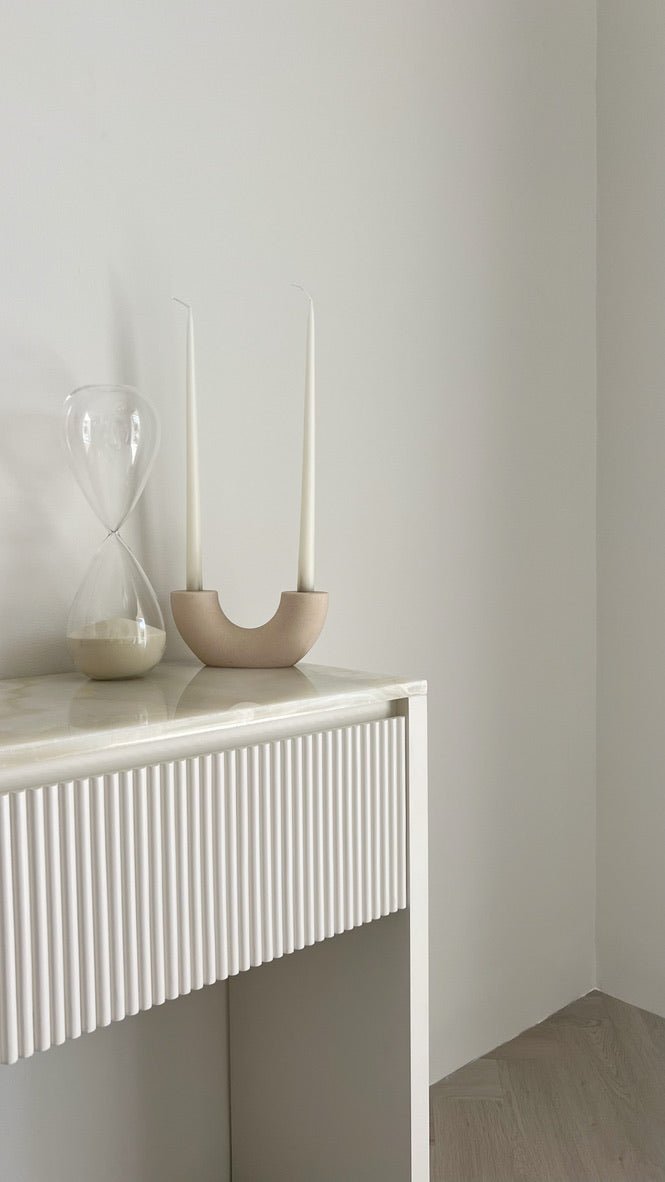 Kendall Onyx Console Table - PalmLiving Dubai