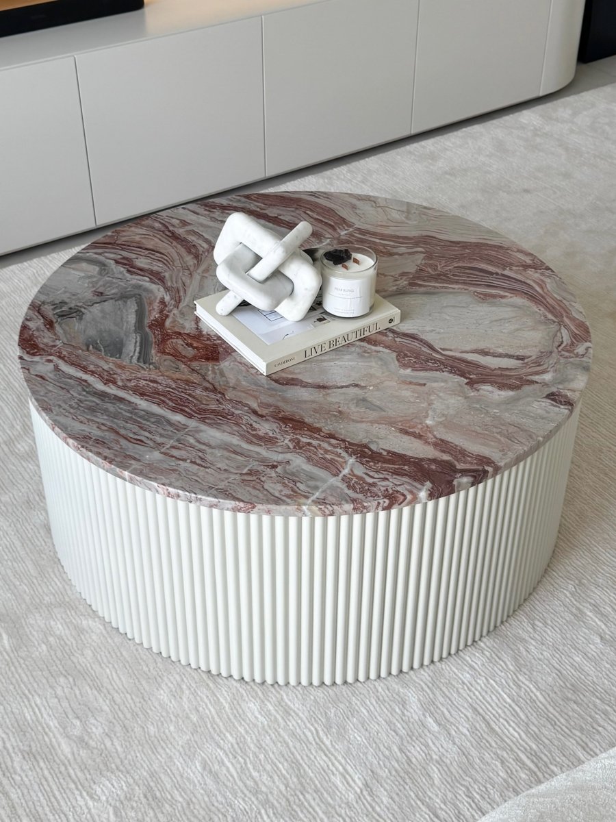 Leanne Marble Coffee Table - PalmLiving Dubai