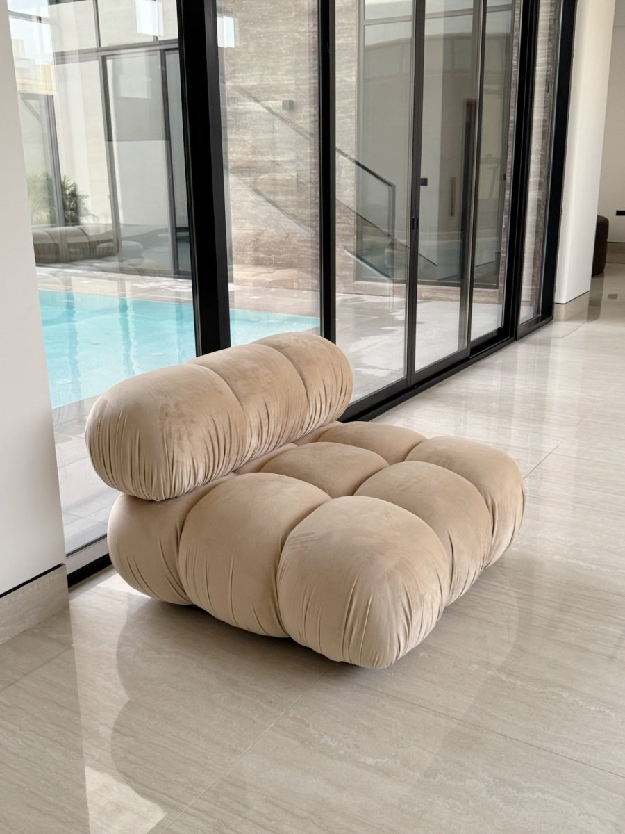 Luna Puff Lounge Chair - PalmLiving Dubai