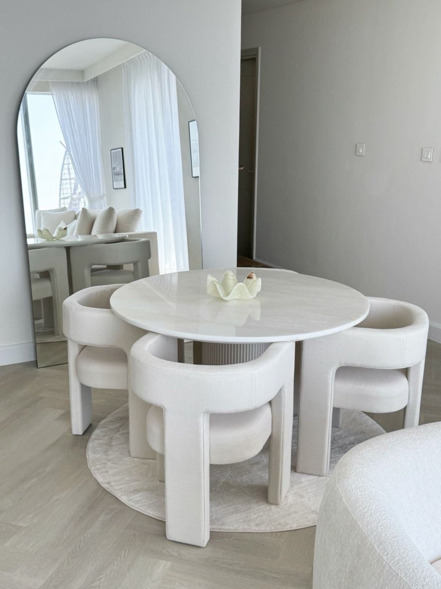 Tyler Round Royal Jade Dining Table - PalmLiving Dubai