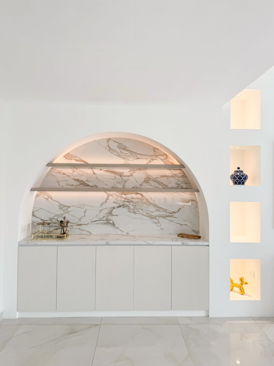 Valerie Media Wall & Bar - PalmLiving Dubai